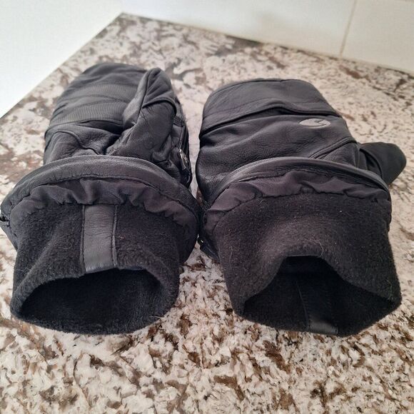 SWANY Toaster Ski Snowboard Leather Mittens Gloves TS-9X Men's L - Picture 4 of 8